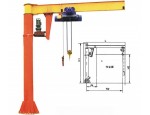 0.25-10吨定柱式电动悬臂吊/墙壁吊/起重机