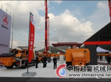 三一重工千余平展臺亮相CE China 2011