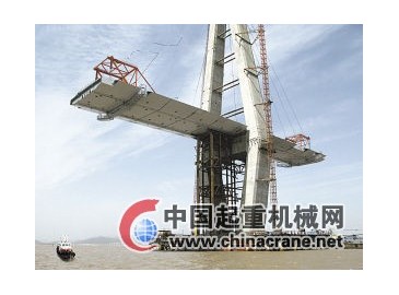 象山港大桥整个吊装工程计划6月底完成