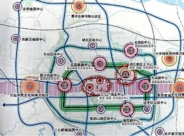 郑州规划建设“两个主中心” 二七与郑东新区将成未来发展骨架