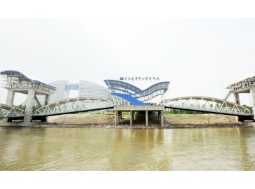 武漢國博中心客運碼頭主體完工 本月18日正式投用