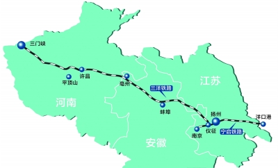 "三洋铁路"从仪征接入宁启线 扬州西接"一带一路"或添