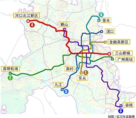 佛山市轨道交通4号线将延伸至三水 未来将实现交通全覆盖