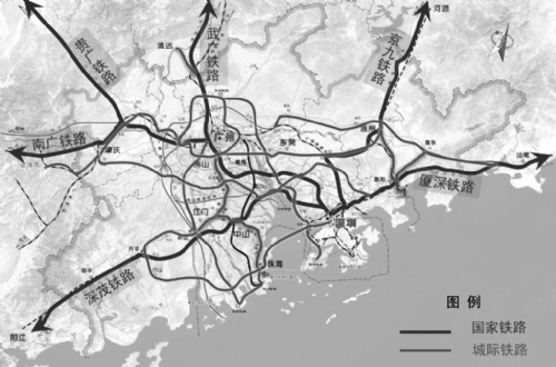 探索珠三角城市轨道交通的建设与规划
