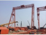 连云港安装80吨龙门吊现场-武汉通联路桥机械技术公司使用