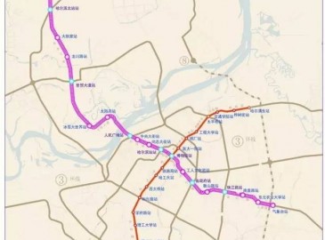 哈爾濱軌道交通2號線一期工程規劃方案