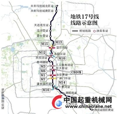 北京地铁17号线开工两座车站将与周边建筑物融为一体