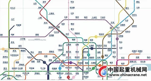 深圳惠州跨市地铁 轨道交通14号线走向 Y 字形