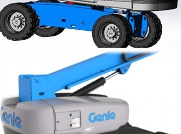 吉尼：全新設計語言 Genie?S-80自行式直臂型高空作业平台下线