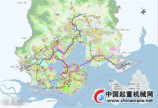 厦门地铁4号线规划图