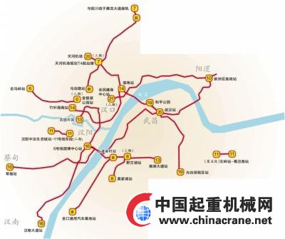 武汉轨道交通第四期规划发布 9年内将新建14条