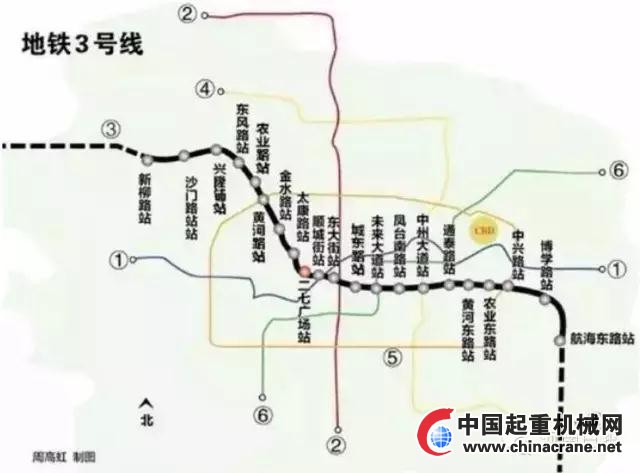 郑州21条地铁路线最全工期规划 看看路线站点如何分布