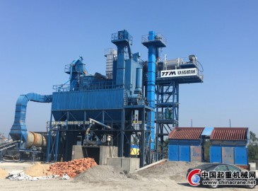 鐵拓機械瀝青廠拌熱再生設備助力江西高速路面專項工程