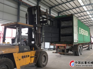 新年開工大吉 鐵拓機(jī)械出口訂單首發(fā)貨