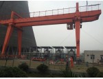 四川泸州电厂货场使用豫中(32T)双梁门式起重机