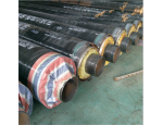 供暖聚氨酯保温钢管/钢套钢保温钢管价格/保温螺旋钢管产品