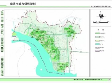 南通中心城區(qū)規(guī)劃建設10個全市性綜合公園及21個區(qū)域性綜合公園