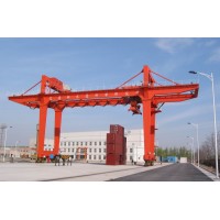 重庆全变频轨道式集装箱桥式起重机厂家13782540971
