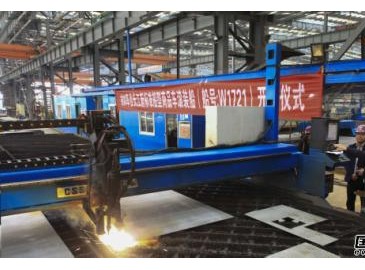 芜湖造船800车位长江新标准船型商品车滚装船顺利开工建造