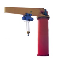 莱西旋臂起重机 18568228773,供应产品,轻小起重,旋臂起重机,立柱式旋臂吊