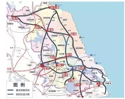 2018年江苏省交通大爆发,铁路、公路、过江通