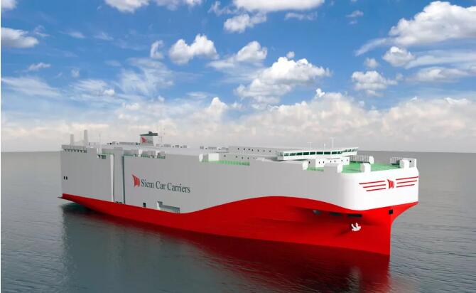 厦船重工开工建造全球最大LNG汽车滚装船