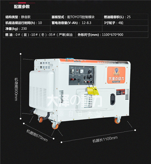 12KW靜音柴油發(fā)電機(jī)-6