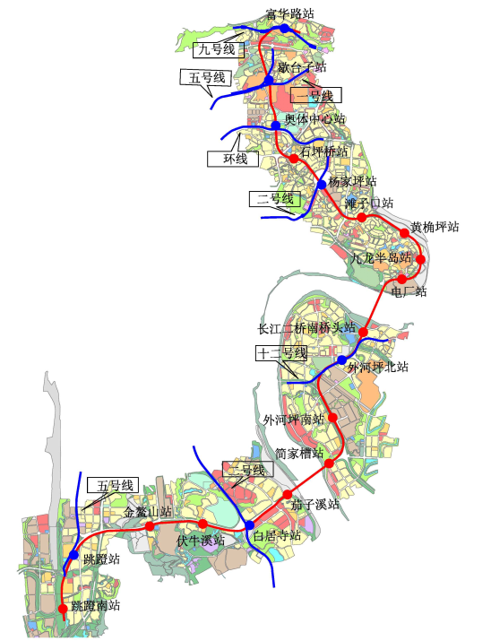 重庆轨道交通5A线九渡口过江通道工程设计招标