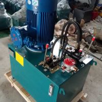 河南郑州液压泵站是由液压泵驱动用电动机组成而成